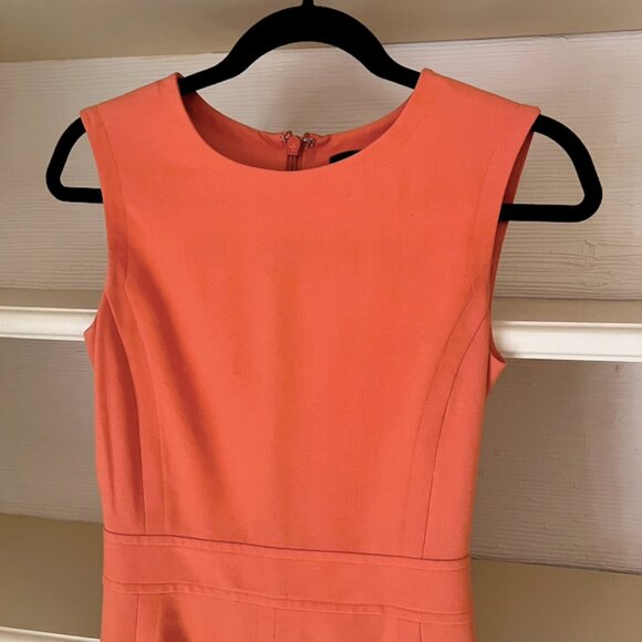 Tangerine Dreamsicle Summer Dress (BCBG Max Azria) - Picture 10 of 16